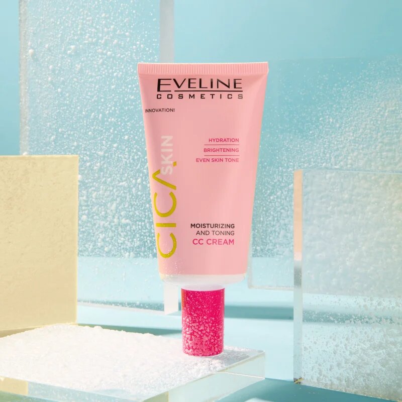 Eveline Cosmetics Cica Skin CC Cream crema de fata tonifianta 30 ml