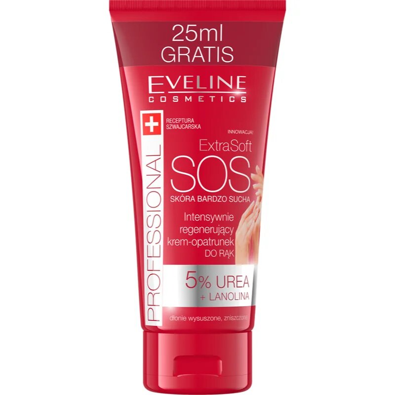 Eveline Cosmetics Extra Soft SOS cremă de mâini pentru piele uscata și obosiat 100 ml