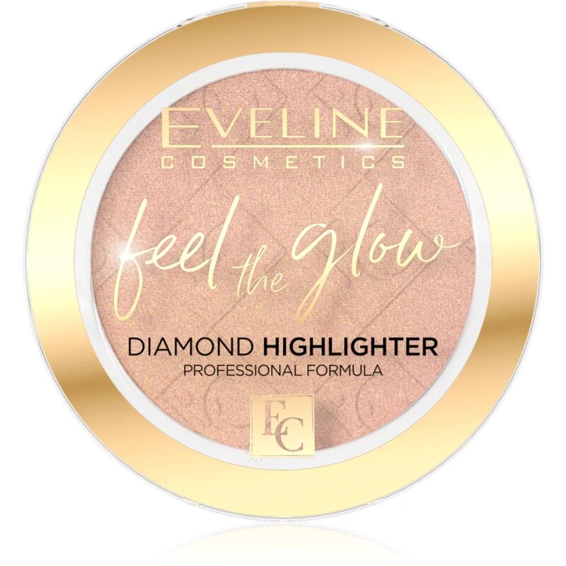 Eveline Cosmetics Feel The Glow iluminator culoare 02 Beach Glow 42 g