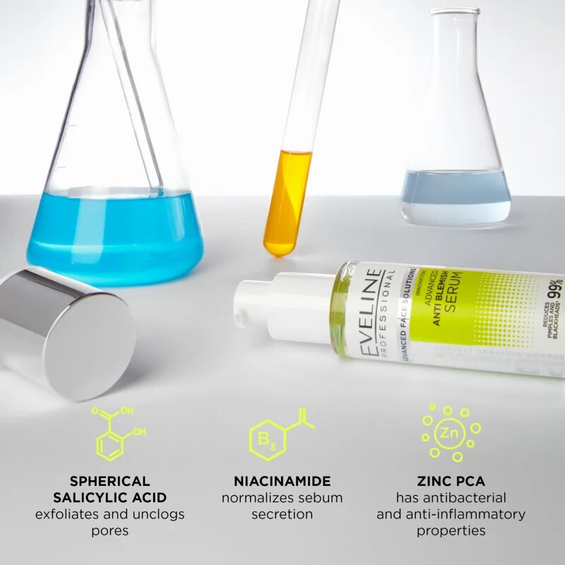 Eveline Cosmetics LAB Formula 18% Solution ser impotriva imperfectiunilor pielii 30 ml