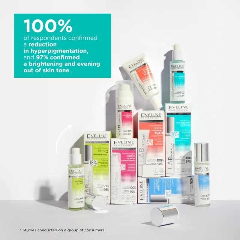 Eveline Cosmetics LAB Formula 20% Solution tratament pentru îndepărtarea petelor pigmentare 30 ml