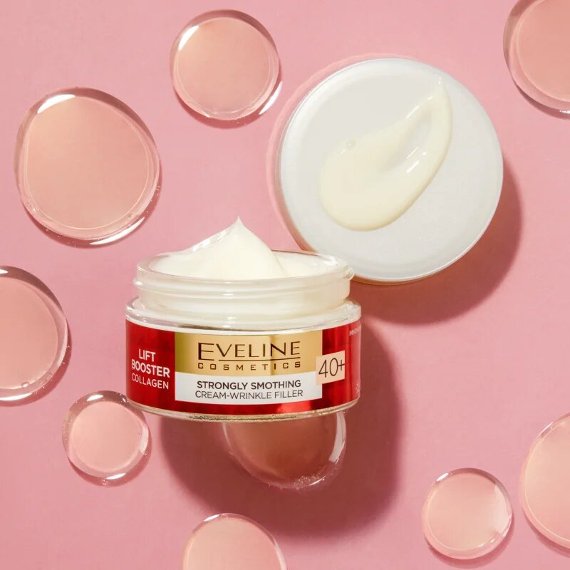 Eveline Cosmetics Lift Booster Collagen crema intensiv hidratanta pentru riduri 40+ 50 ml