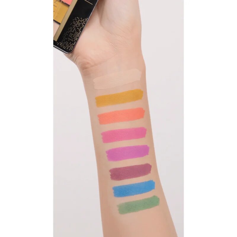 Eveline Cosmetics Neon Lights paletă cu farduri de ochi 96 g