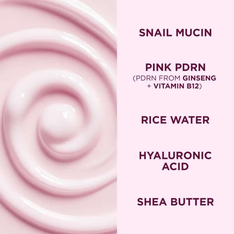 Eveline Cosmetics Pink Snail Glazed Skin Effect crema iluminatoare 50 ml