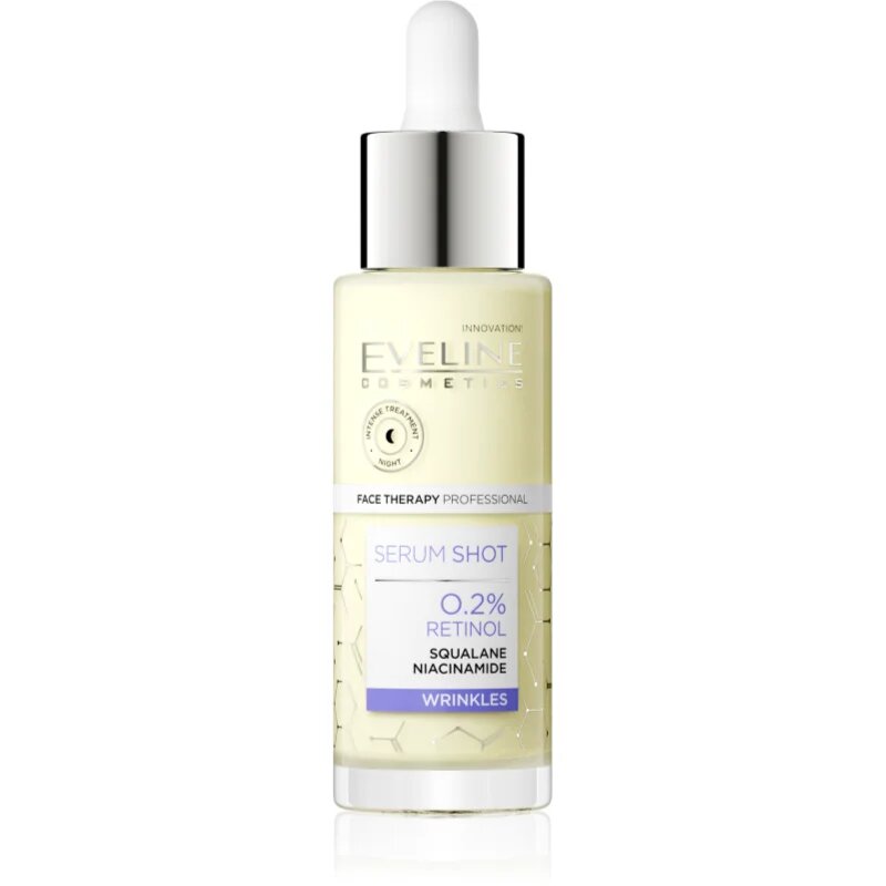 Eveline Cosmetics Serum Shot 02% Retinol ser impotriva ridurilor 30 ml