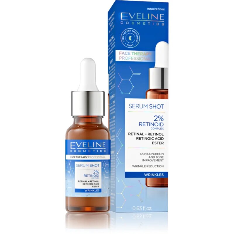 Eveline Cosmetics Serum Shot 2% Retinoid ser antirid 18 ml