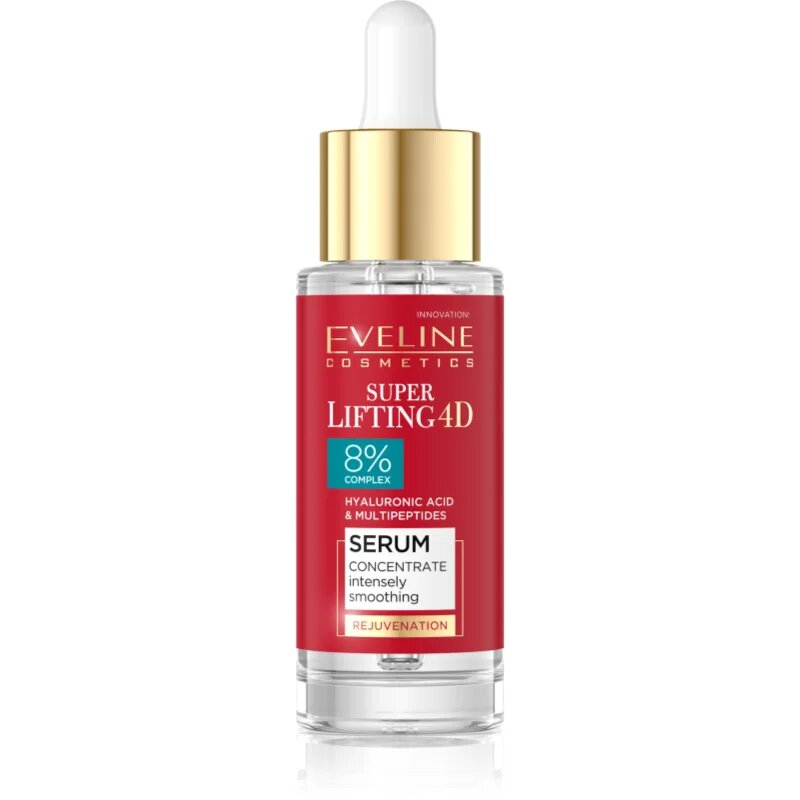Eveline Cosmetics Super Lifting 4D 8% complex ser pentru uniformizare 30 ml