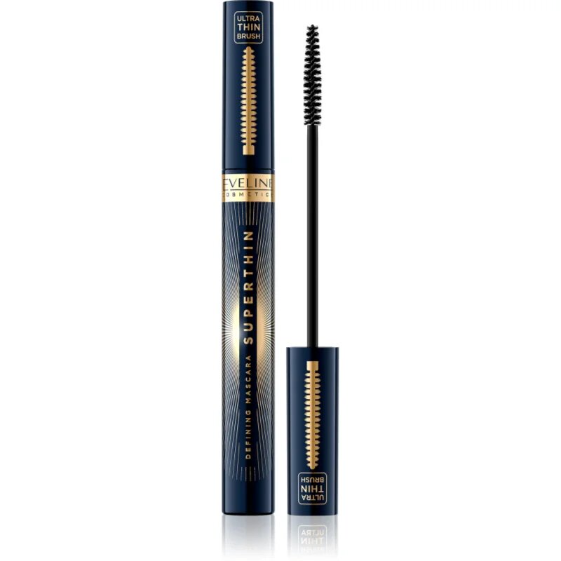 Eveline Cosmetics Superthin Mascara pentru alungirea si separarea genelor 6 ml