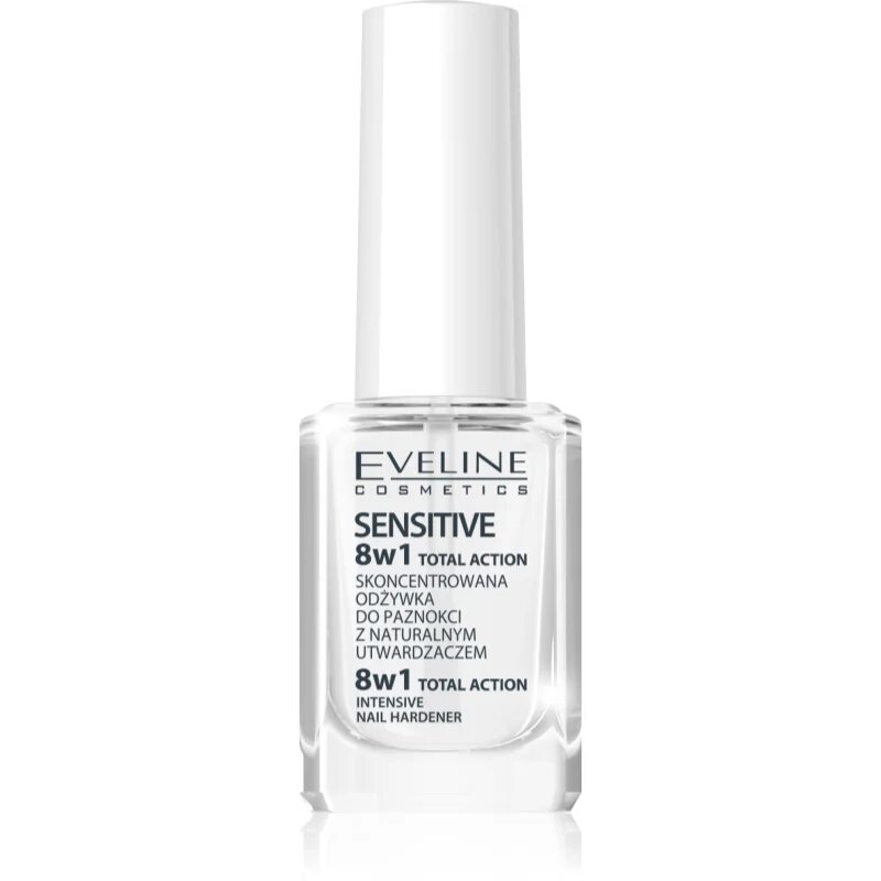 Eveline Cosmetics Total Action lac de unghii intaritor 8 in 1 12 ml