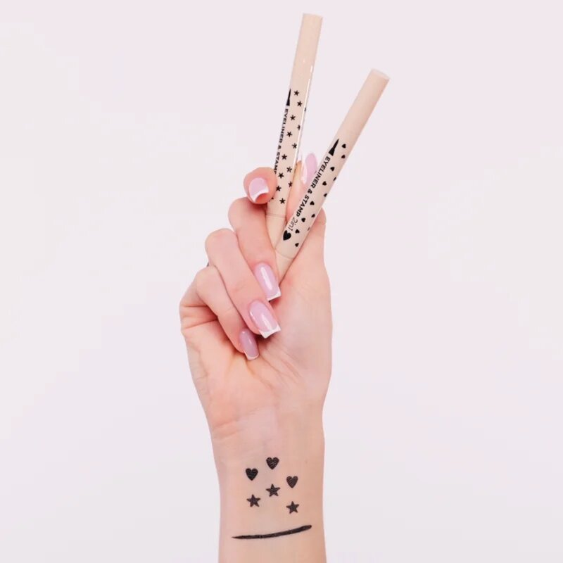 Eveline Cosmetics Variété tuș multifuncțional pentru ochi 2 in 1 tip Star 1 buc