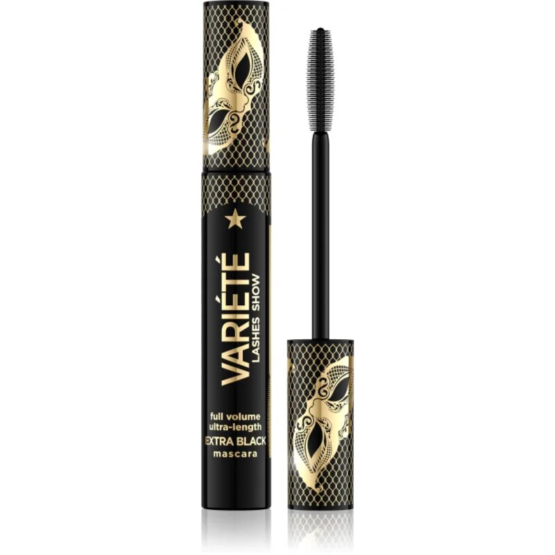Eveline Cosmetics Veriété Lashes Show mascara pentru volum culoare Black 10 ml