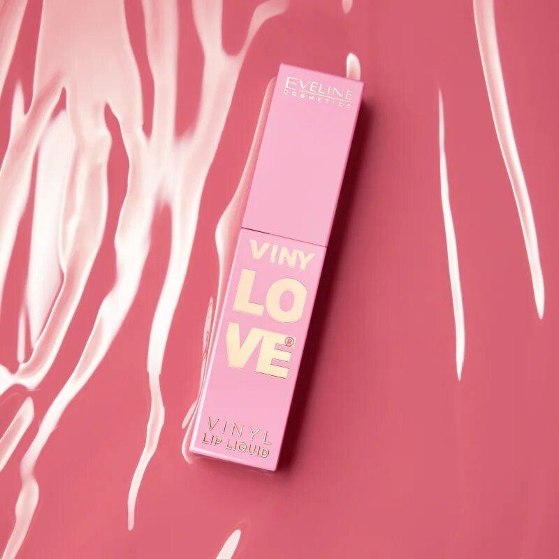 Eveline Cosmetics VINY LOVE Vinyl Lip Liquid Ruj de buze lichid de lunga durata culoare 01 4 ml