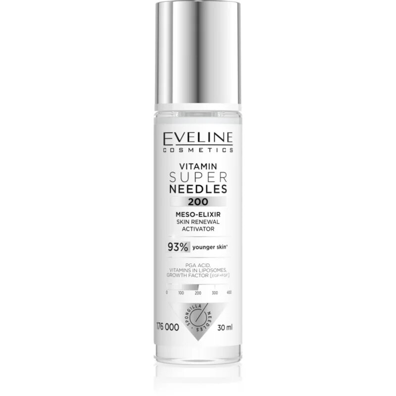 Eveline Cosmetics Vitamin Super Needles 200 activator pentru regenerarea celulelor pielii 30 ml