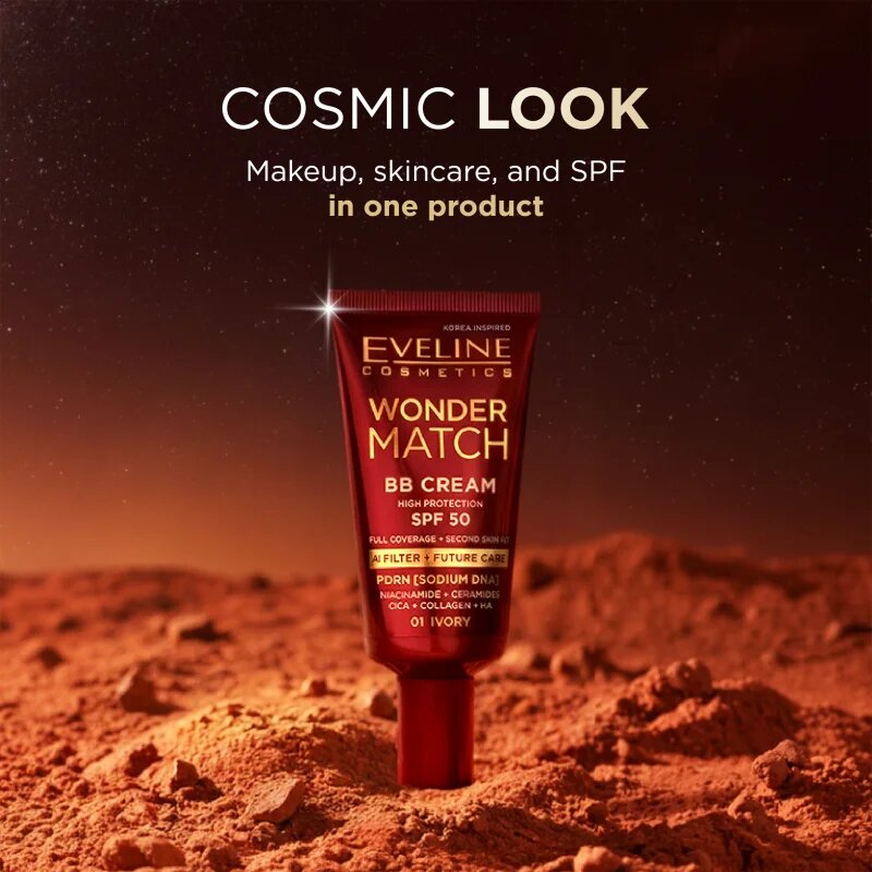 Eveline Cosmetics Wonder Match BB Cream crema BB culoare 04 Beige 30 ml