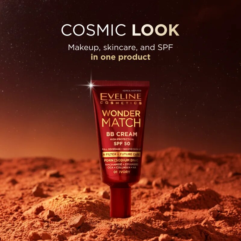 Eveline Cosmetics Wonder Match BB Cream crema BB culoare 04 Beige 30 ml