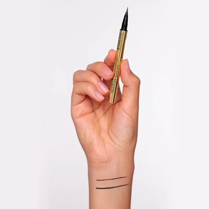 Eveline Cosmetics Wonder Match eyeliner rezistent la apa culoare Black 1 buc