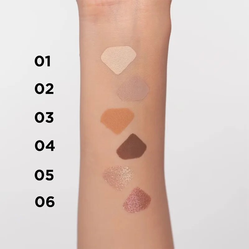 Eveline Cosmetics Wonder Match fard ochi culoare 02 Neutral Nude 3 g