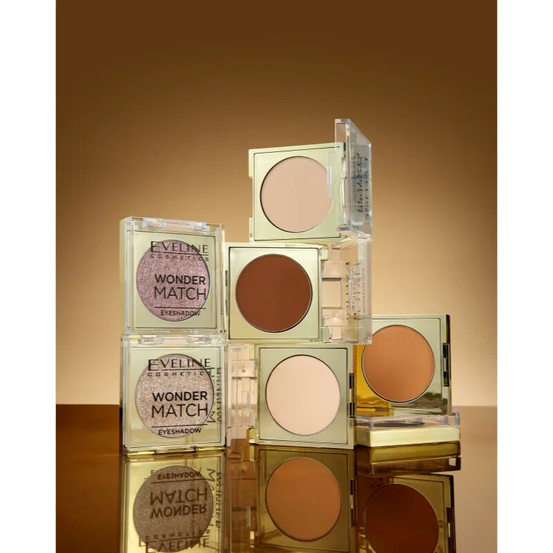 Eveline Cosmetics Wonder Match fard ochi culoare 02 Neutral Nude 3 g