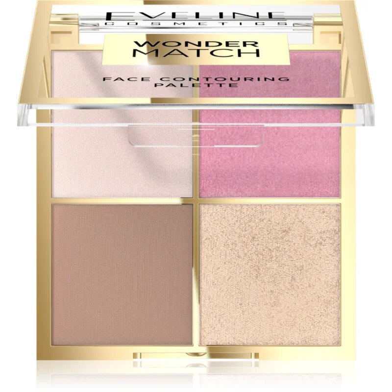 Eveline Cosmetics Wonder Match paleta pentru fata multifunctionala 4 in 1 culoare 01 108 g