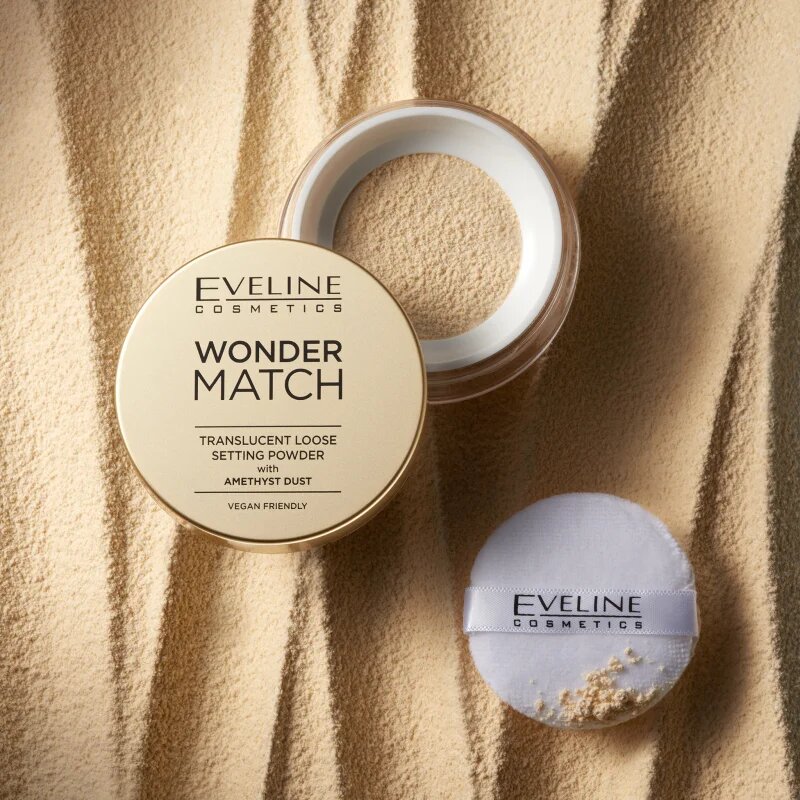 Eveline Cosmetics Wonder Match Pudră transparentă de fixare 6 g