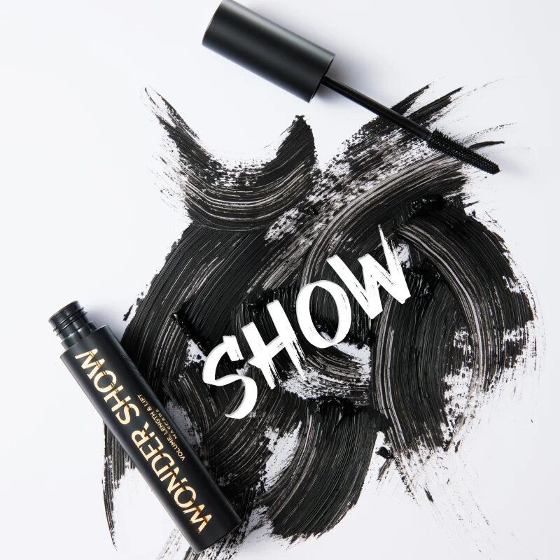 Eveline Cosmetics Wonder Show mascara pentru a extinde si a indesi genele 7 ml