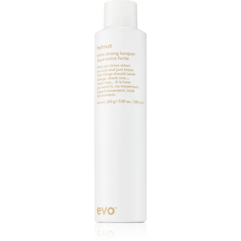 EVO Helmut Extta Strong Lacquer vopsea foarte groasa pentru toate tipurile de păr 285 ml
