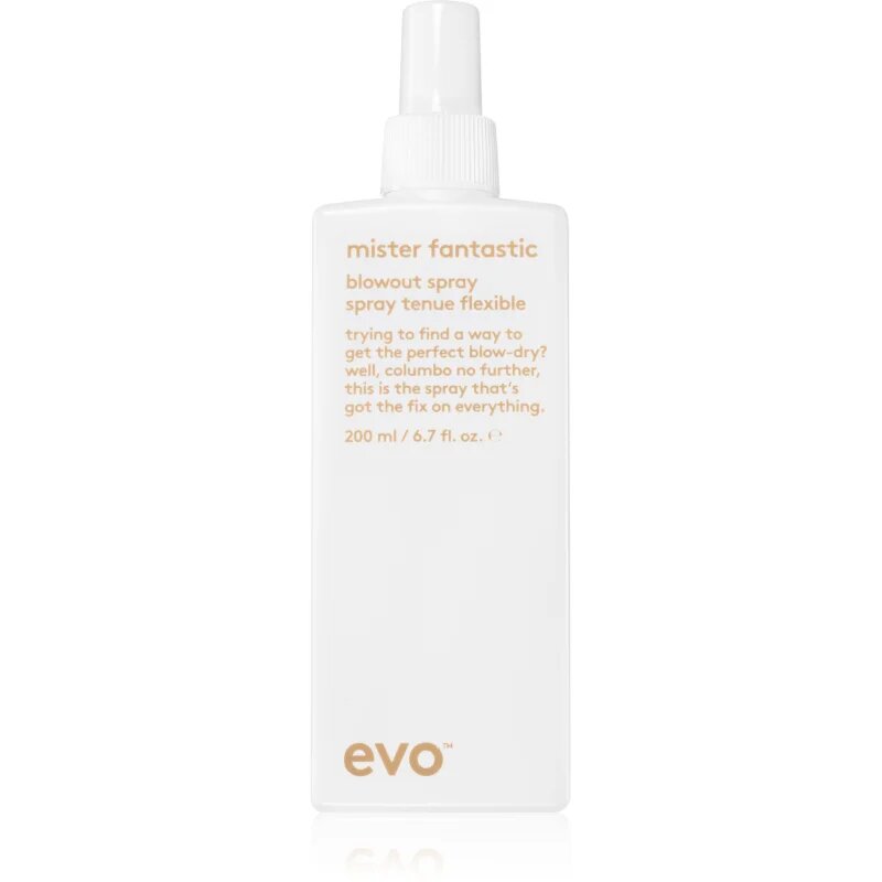 EVO Mister Fantastic Blowout Spray Economizor de timp cu rol protector împotriva căldurii 200 ml
