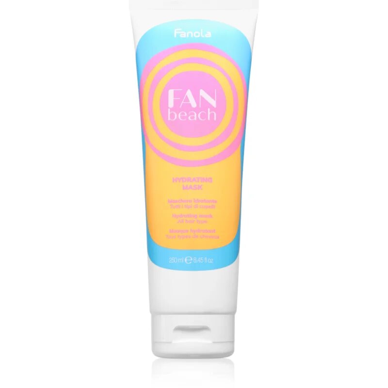 Fanola FAN Beach Mask masca hidratanta pentru par expus la soare 250 ml