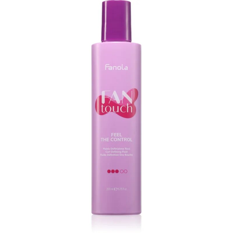 Fanola FAN touch Feel The Control fluid pentru formarea buclelor 200 ml