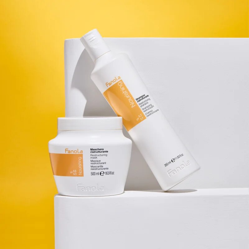 Fanola Nourishing Restructuring Shampoo sampon hranitor pentru păr uscat și deteriorat 350 ml