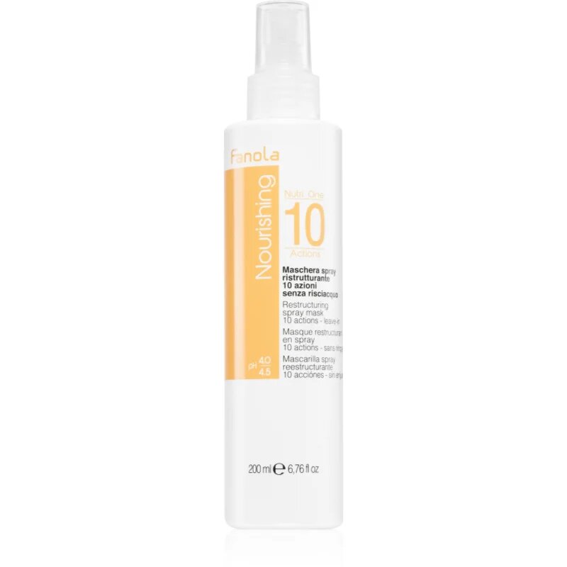 Fanola Nourishing spray care nu necesita clatire nutritie si hidratare 200 ml