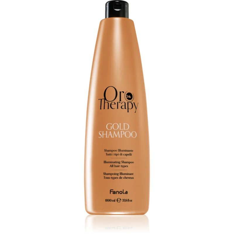 Fanola Oro Therapy Gold Shampoo sampon hidratant cu aur de 24 de karate 1000 ml