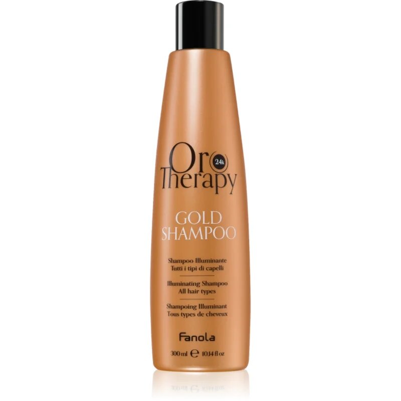 Fanola Oro Therapy Gold Shampoo sampon hidratant cu aur de 24 de karate 300 ml