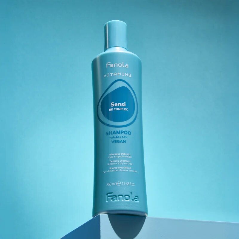 Fanola Vitamins Sensi Delicate Shampoo sampon de curatare delicat cu efect calmant 350 ml