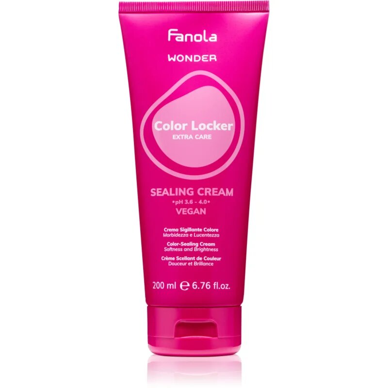 Fanola Wonder Color Locker Sealing Cream crema tonifianta pentru păr vopsit 200 ml