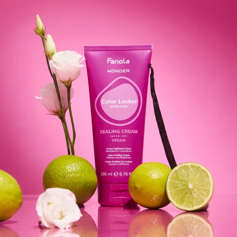 Fanola Wonder Color Locker Sealing Cream crema tonifianta pentru păr vopsit 200 ml