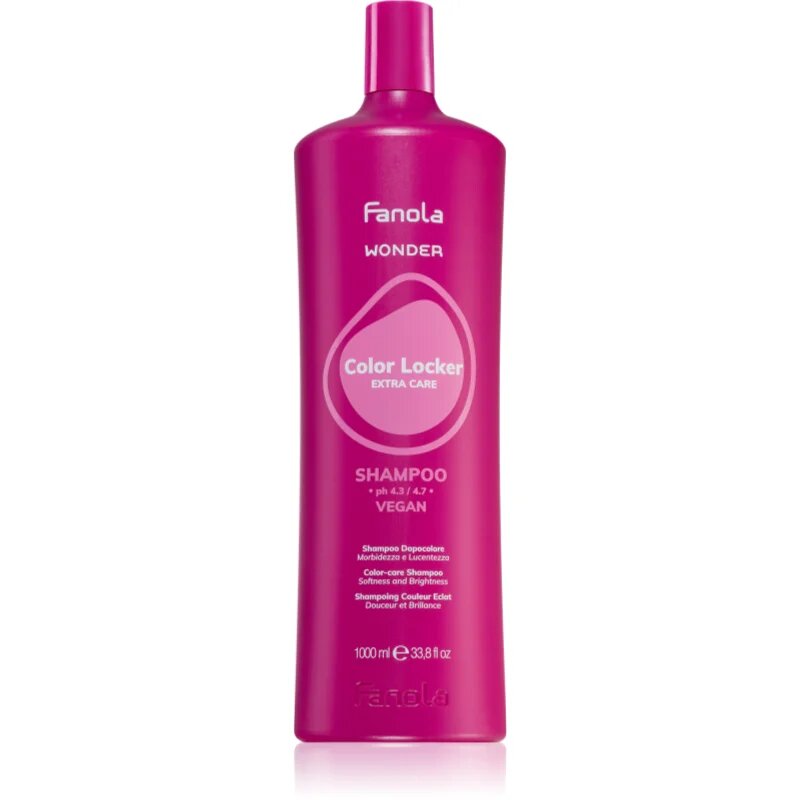 Fanola Wonder Color Locker Shampoo sampon pentru stralucirea si tonifierea parului vopsit 1000 ml
