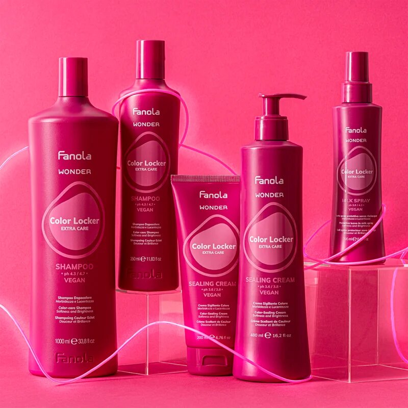 Fanola Wonder Color Locker Shampoo sampon pentru stralucirea si tonifierea parului vopsit 1000 ml