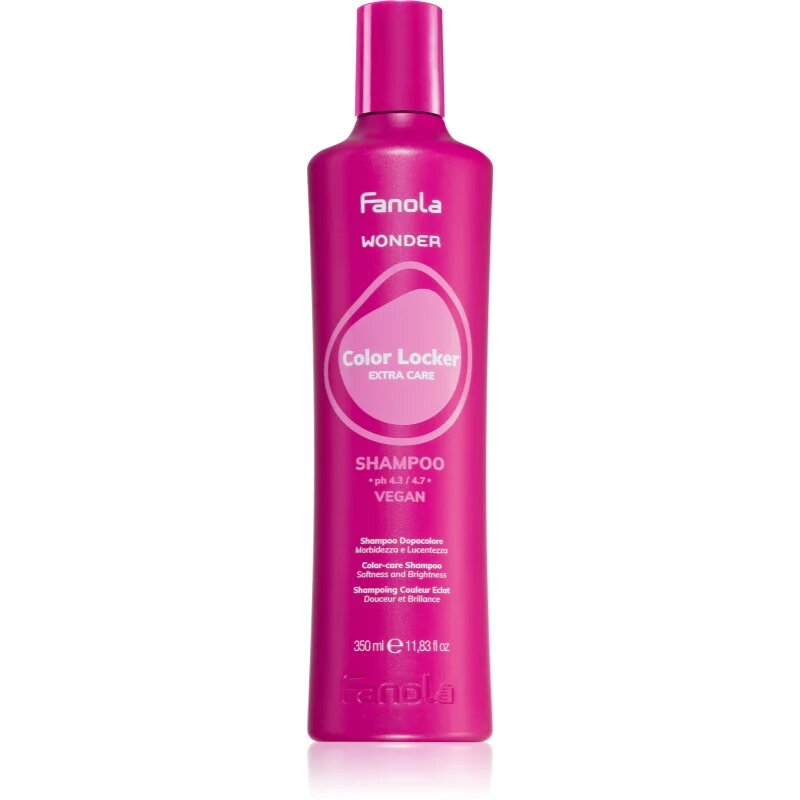 Fanola Wonder Color Locker Shampoo sampon pentru stralucirea si tonifierea parului vopsit 350 ml
