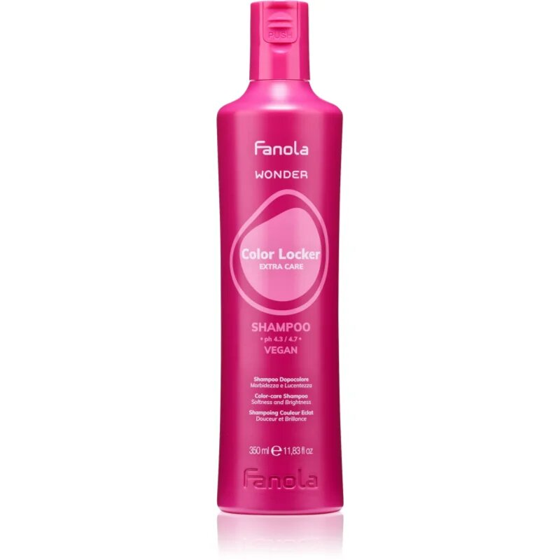 Fanola Wonder Color Locker Shampoo sampon pentru stralucirea si tonifierea parului vopsit 350 ml