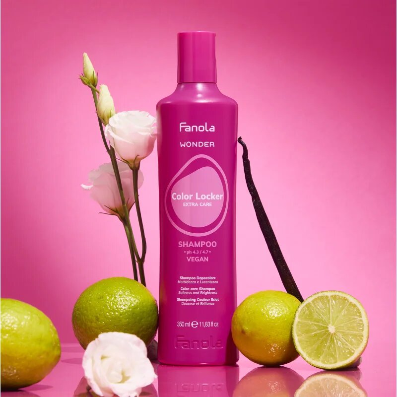 Fanola Wonder Color Locker Shampoo sampon pentru stralucirea si tonifierea parului vopsit 350 ml