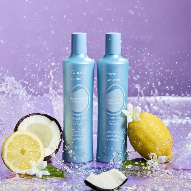 Fanola Wonder Frequent Shampoo șampon pentru un par stralucitor si catifelat 350 ml