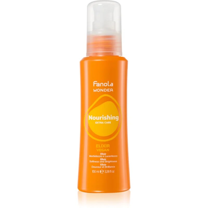 Fanola Wonder Nourishing Elixir ser de păr pentru un par stralucitor si catifelat 100 ml