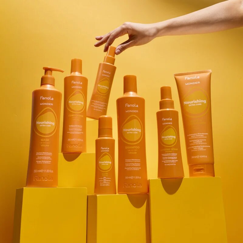 Fanola Wonder Nourishing Elixir ser de păr pentru un par stralucitor si catifelat 100 ml