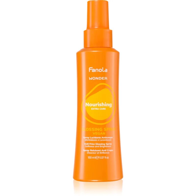 Fanola Wonder Nourishing Glossing Spray spray pentru păr pentru par indisciplinat 150 ml