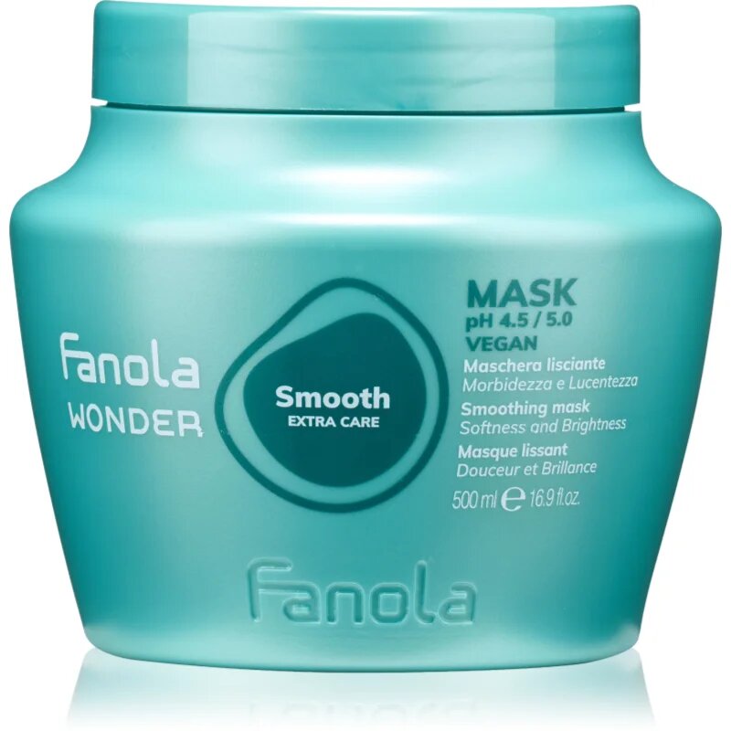 Fanola Wonder Smooth Mask masca pentru netezire pentru păr 500 ml