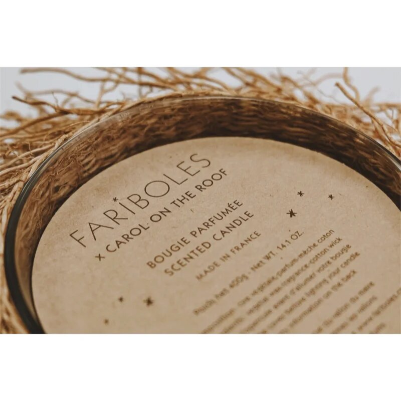 FARIBOLES Collab X Carol On The Roof Nest Ambre Shaman lumânare parfumată reincarcabil 400 g