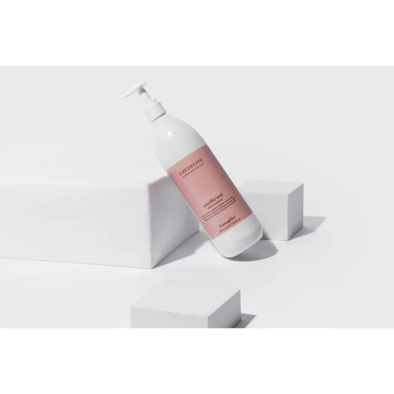 FarmaVita Amethyste Chroma masca nutritiva raparatoare pentru păr vopsit 1000 ml