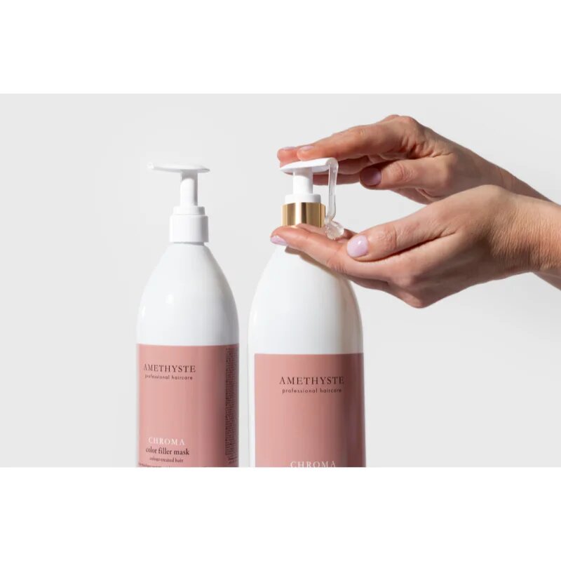 FarmaVita Amethyste Chroma șampon de protecție și hidratare pentru păr vopsit 1000 ml