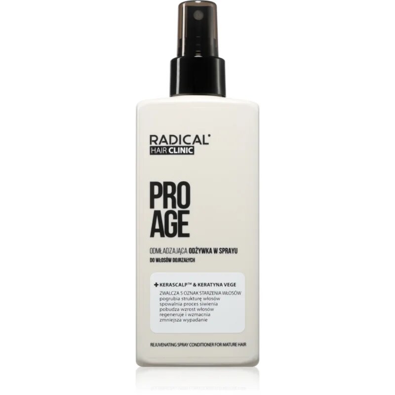 Farmona Hair Clinic Pro Age Rejuvenating Spray Conditioner balsam (nu necesita clatire) pentru par matur 200 ml